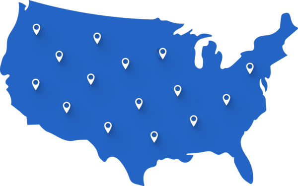 map of usa